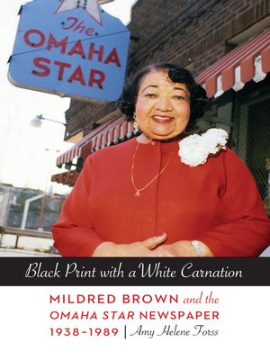 cover image of Black Print with a White Carnation